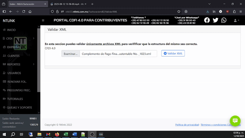 platilla NTLINK