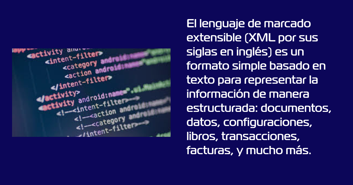 ¿Qué es el XML?
